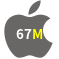 Aplicativo 67M para iOS